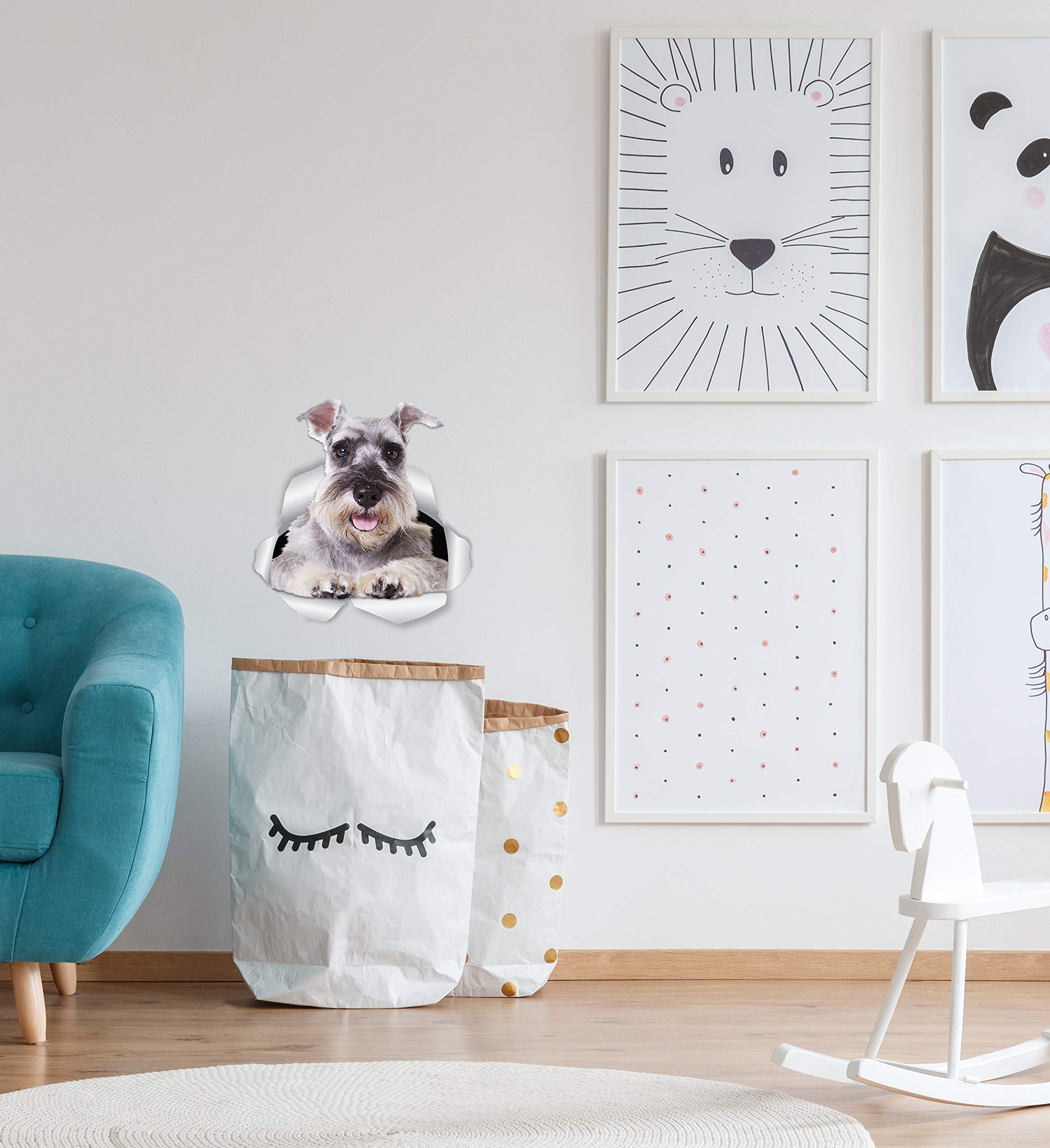 ⭐️ Amazon.com: Winston & Bear Super Schnauzer - Calcomanías de